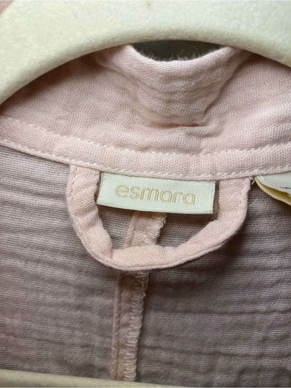 ESMARA Soft Pink Cotton Belted Robe/Kimono! 🐚